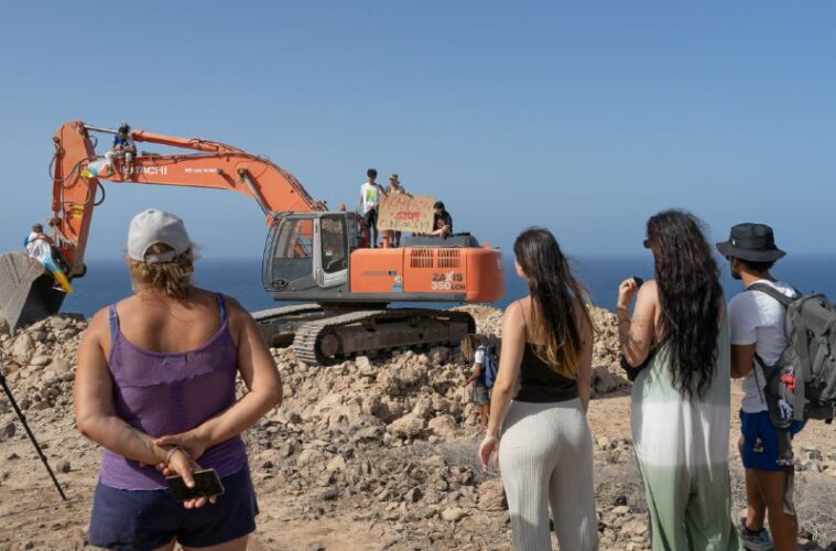 En Canarias la lucha de Salvar el Puertito pone en cuestión el modelo  extractivista basado en el turismo – Poder Popular